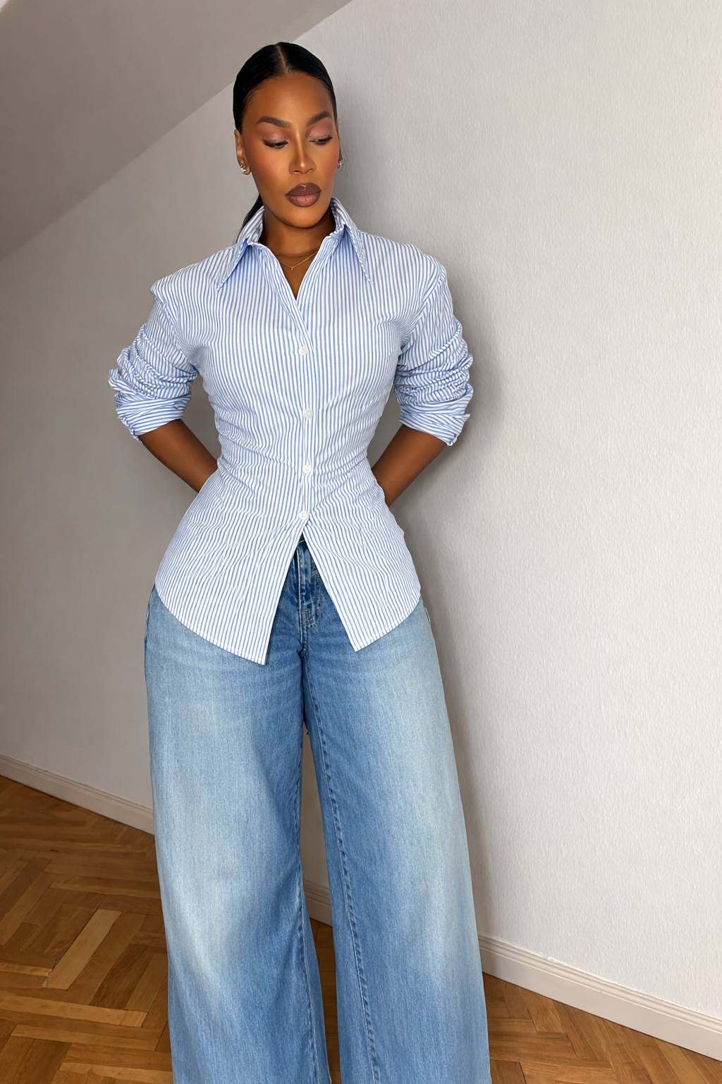 Fentse Formal Shirt ( stripped)