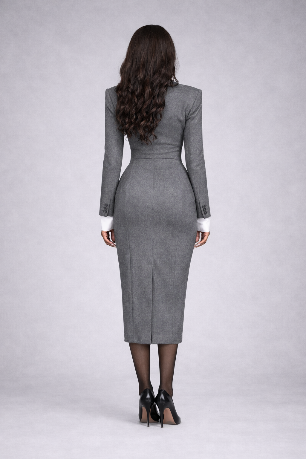 Alana Dress (Grey)