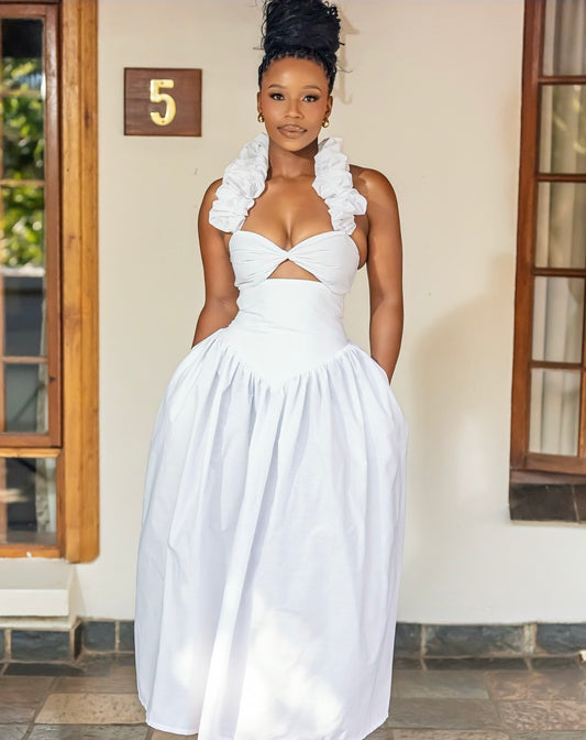 Ava Dress (White)