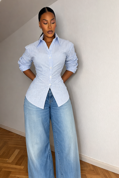 Fentse Formal Shirt ( stripped)