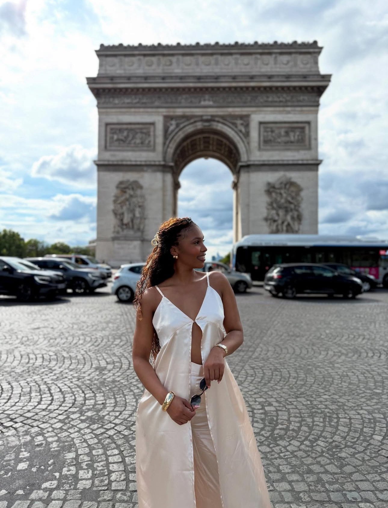 Gugu Satin Two Piece