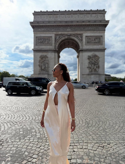Gugu Satin Two Piece