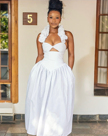Ava Dress (White)