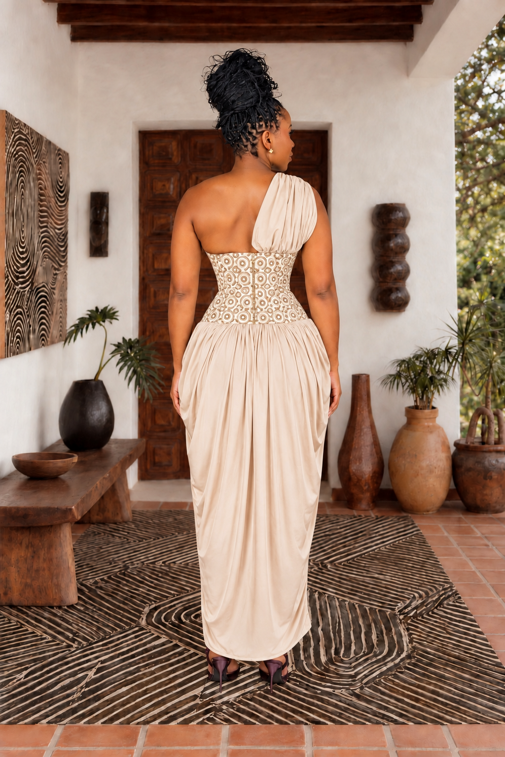 Aria Dress (champagne)