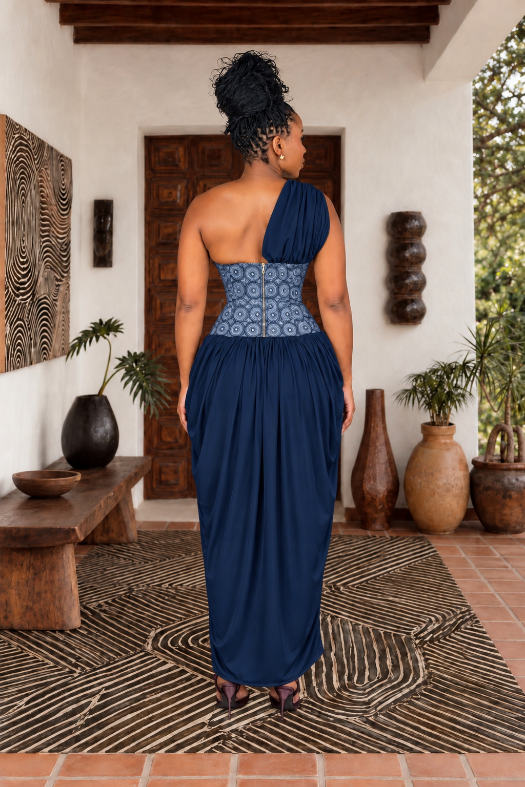 Aria Dress (midnight blue)